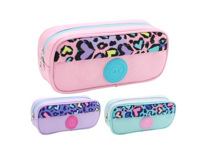 pouzdro na pera prazdne hearts mix 3 barev