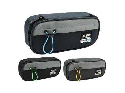 pouzdro na pera 1 zipove s klopou prazdne active mix