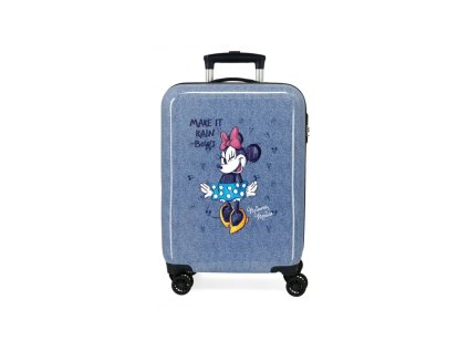 luxusny detsky abs cestovny kufor minnie mouse 55x38x20cm 34l 4531721