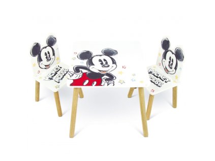 detsky dreveny stolik 2 stolicky mickey mouse wd13695