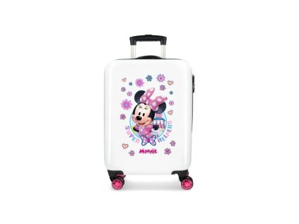 luxusny detsky abs cestovny kufor minnie mouse helpers 55x38x20cm 34l 4571163
