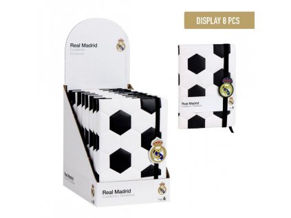 a5 polstrovany zosit real madrid futbalovy dizajn 2700002047