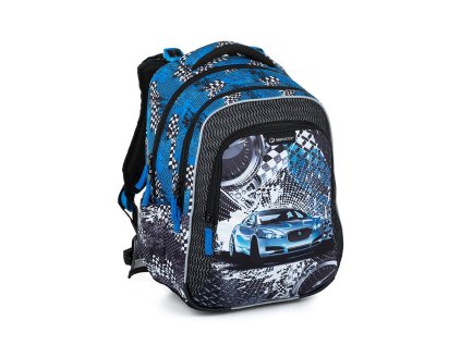 skolni batoh bagmaster lumi 23 d modre auto