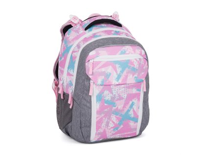 skolni batoh bagmaster porto 24 b ruzovo modry