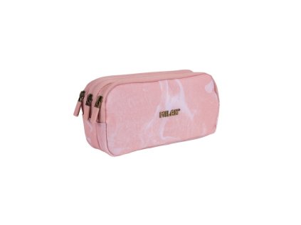 pouzdro na pera milan 3 zipove serie lava ruzovy