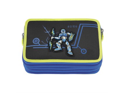 naplneny blikaci penal step by step robot