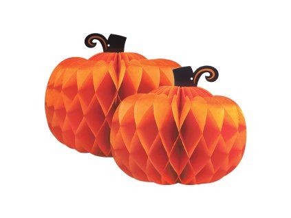dekorace dyne 2 ks papir zavesne 30 x 23 cm a 25 x 20 cm halloween