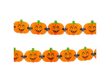 girlanda papirova 3 m vesela dyne halloween