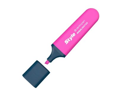 zvyraznovac centropen 6252 style fluo klinovy hrot 1 4 6 mm ruzova