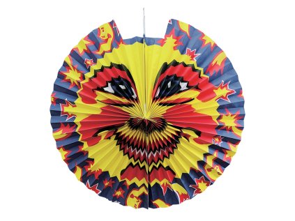 lampion kulaty 44 cm slunce mesic