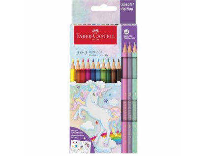 faber castell dino colour classic pastelky 10 3 pastel unicorn