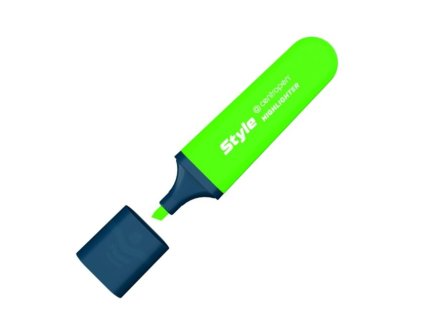 zvyraznovac centropen 6252 style fluo klinovy hrot 1 4 6 mm zelena