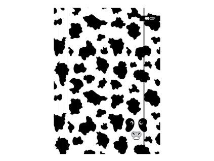 deska s gumickou happy color 24 x 31 cm a4 karton black white kravicka