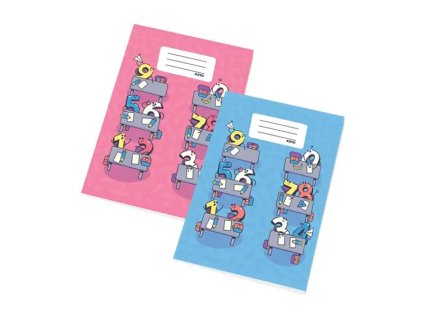 sesit a4 20 listovy ctvereckovany 4210