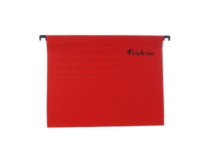 zavesne zakladaci desky kartonove a4 victoria office cervene 5ks