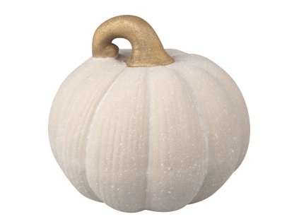 dyne z porcelanu kremova se zlatym stonkem pro postaveni 11 x 10 cm
