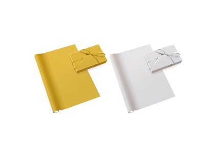 darkovy papir 70 x 200 cm neutralni 4 mix stribrna zlata