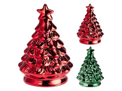 figurka vanocniho stromku 12 cm mix 2 barev cena za 1 ks