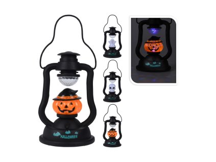 lucerna na halloween party 20 cm se zvukem mix 3 designu
