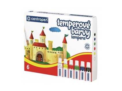 barvy temperove centropen 9550 6 6 barev 12 ml