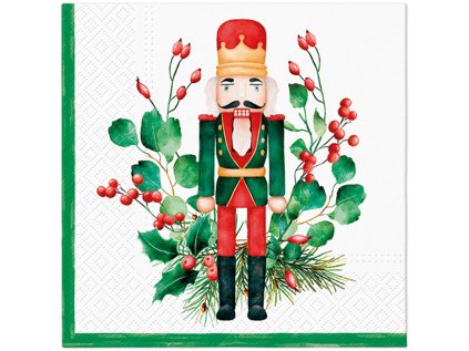 ubrousky paw l 33x33cm composition with nutcracker
