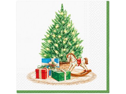 ubrousky paw l 33x33cm christmas celebrations