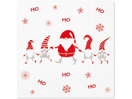 ubrousky tat 33x33cm hoho gnomes