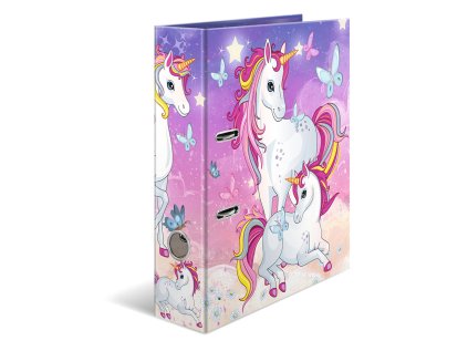 pakovy poradac a4 7cm unicorn jednorozec