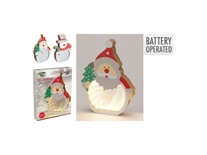 mikulas snehulak s led svetlem infinity lights mix cena 1ks