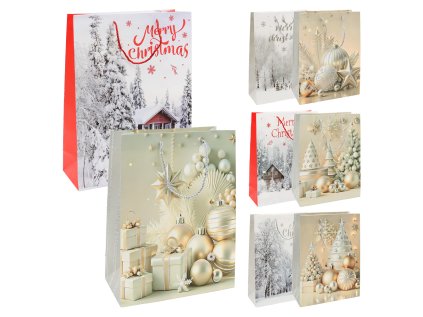 vanocni darkova taska velikost s 18 x 8 x 23 cm mix 8 vzoru