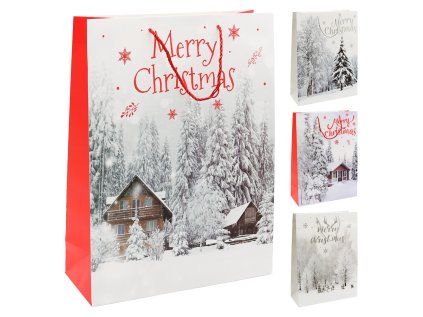 darkova taska vanocni 2441 velikost l 30 x 12 x 42 cm mix 4 vzoru