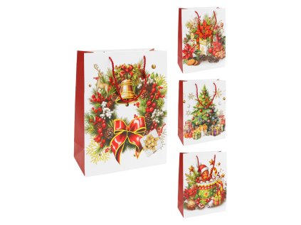 darkova taska vanocni 99170 velikost s 18 x 8 5 x 24 cm mix 4 vzoru