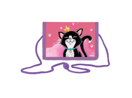 detska penezenka se snurkou cat queen