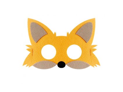 maska na oblicej liska 18 5x12 cm