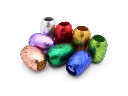 stuha 5 mm x 10 m vajicko smes 8 metalickych matnych barev cena 1ks