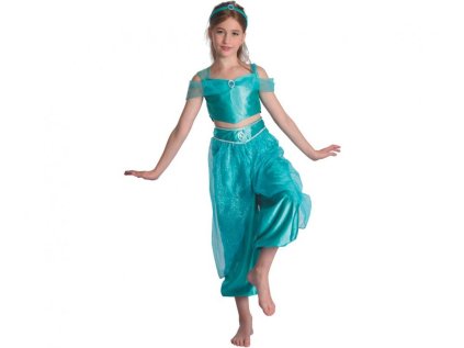 detsky kostym arabska princezna kosile kalhoty celenka velikost 130 140 cm