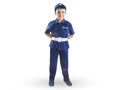detsky kostym policista velikost 120 130 cm