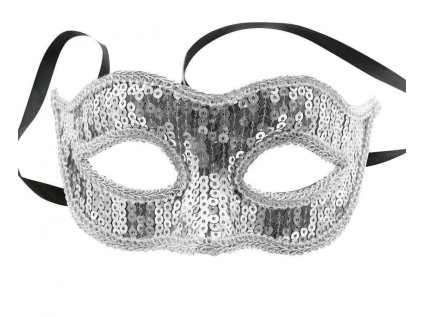 flitrova maska pro dospele stribrna