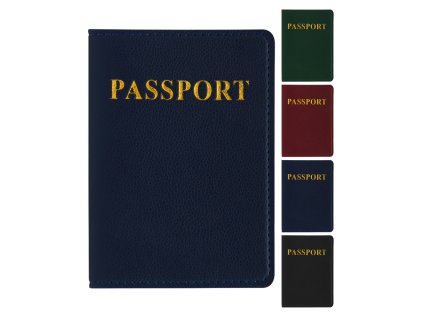 pu pouzdro na pas mix 4 barev