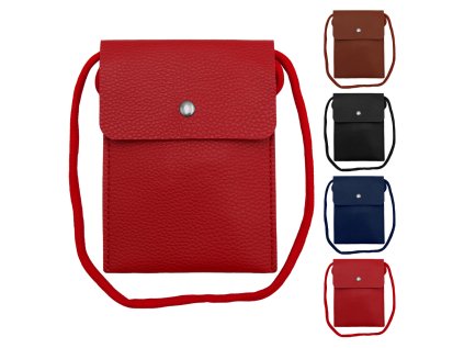 pu pouzdro na pas se snurkou mix 4 barev