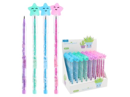 mechanicka tuzka multi point hvezda mix 4 barev