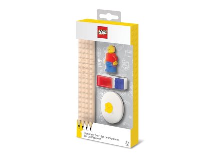 lego stationery set s minifigurkou