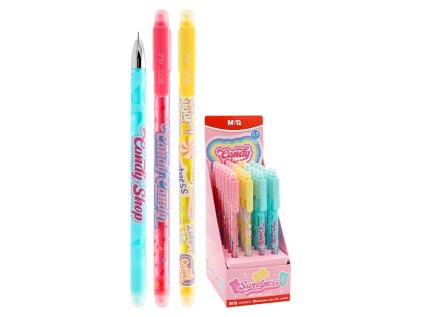 pero gelove gumovaci m g candy shop 0 5 mm modra napln