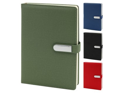 zapisnik diar a5 s mekkymi pu deskami 160 listu mix barev