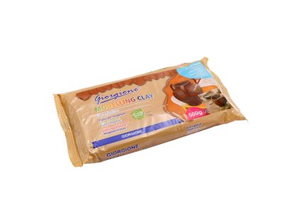 modelovaci hmota 500g tvrdnouci na vzduchu hneda
