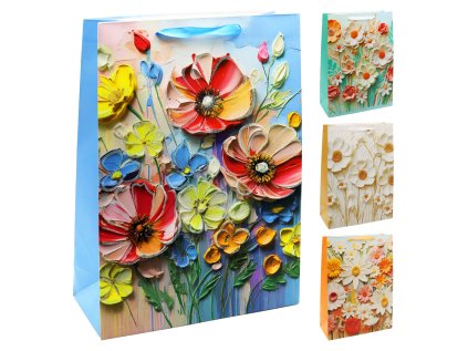 darkova taska 2049 flowers velikost d 30 x 12 x 40 cm mix 4 vzoru