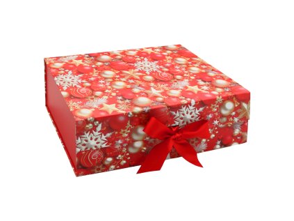 darkova krabice vanocni s masli 33 x 25 x 12 cm vanocni ozdoby