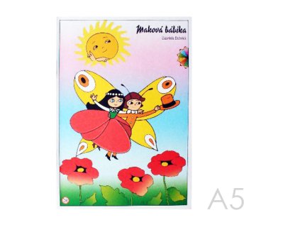 omalovanka a5 akim makova panenka