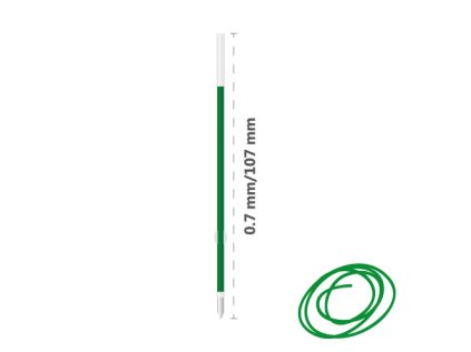 napln gelova milan dry gel 0 7 mm zelena