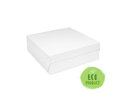 krabice na dort 30 x 30 x 10 cm 50 ks v bal